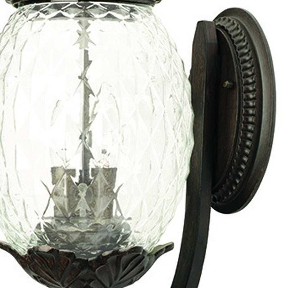 Lanai 3-Light Black Coral Wall Light - Homeroots - Flyclothing LLC