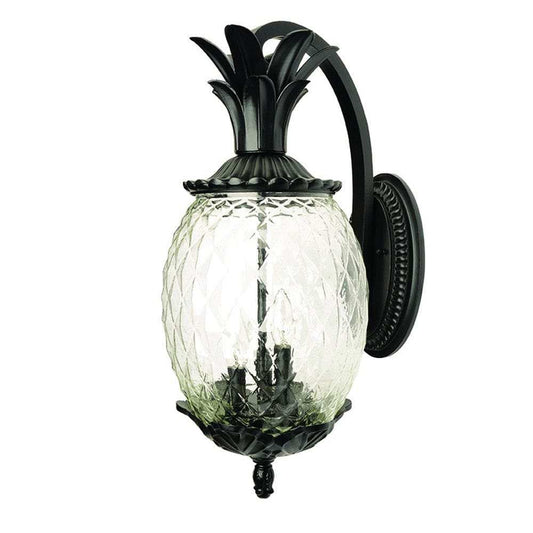 Lanai 3-Light Matte Black Wall Light - Homeroots - Flyclothing LLC