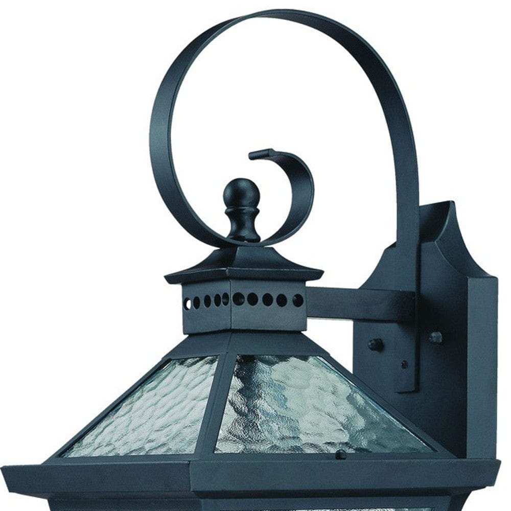 Bay Street 3-Light Matte Black Wall Light - Homeroots - Flyclothing LLC