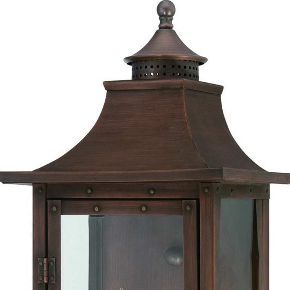 St. Charles 2-Light Acopper Patina Wall Light - Homeroots - Flyclothing LLC