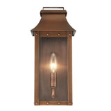 Manchester 1-Light Copper Patina Pocket Wall Light - Homeroots - Flyclothing LLC