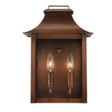 Manchester 2-Light Copper Patina Pocket Wall Light - Homeroots - Flyclothing LLC