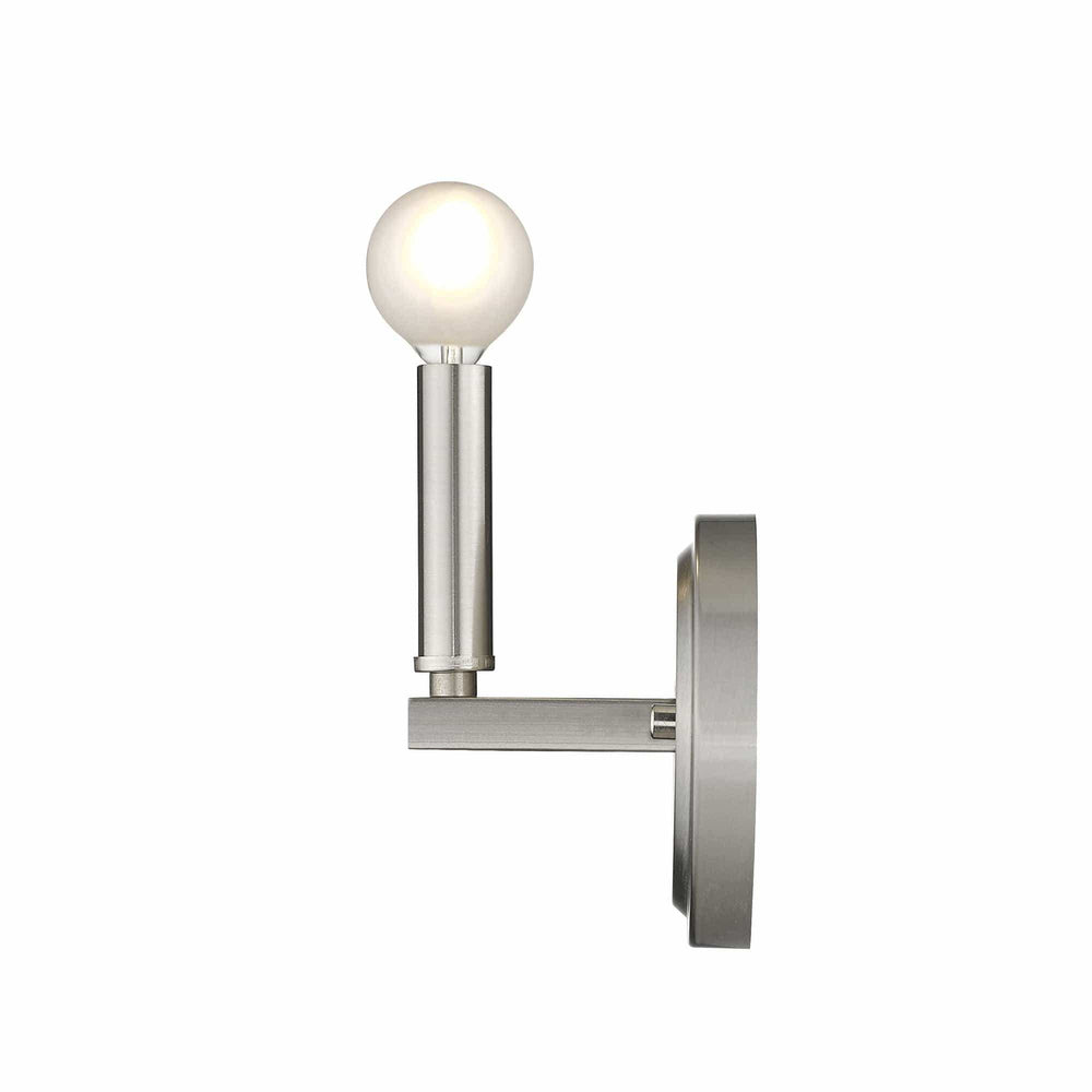 One Light Silver Wall Sconce - Homeroots - Flyclothing LLC