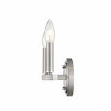 Two Light Silver Wall Sconce - Homeroots - Flyclothing LLC