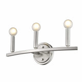 Three Light Silver Wall Sconce - Homeroots - Flyclothing LLC