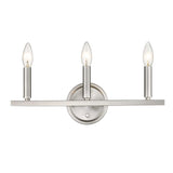Three Light Silver Wall Sconce - Homeroots - Flyclothing LLC