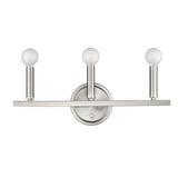 Three Light Silver Wall Sconce - Homeroots - Flyclothing LLC