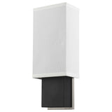 Rectangular Wall Sconce with Linen Fabric Shade - Homeroots - Flyclothing LLC