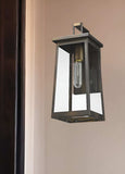 Burnished Bronze Contempo Elongated Outdoor Wall Light - Homeroots - Flyclothing LLC