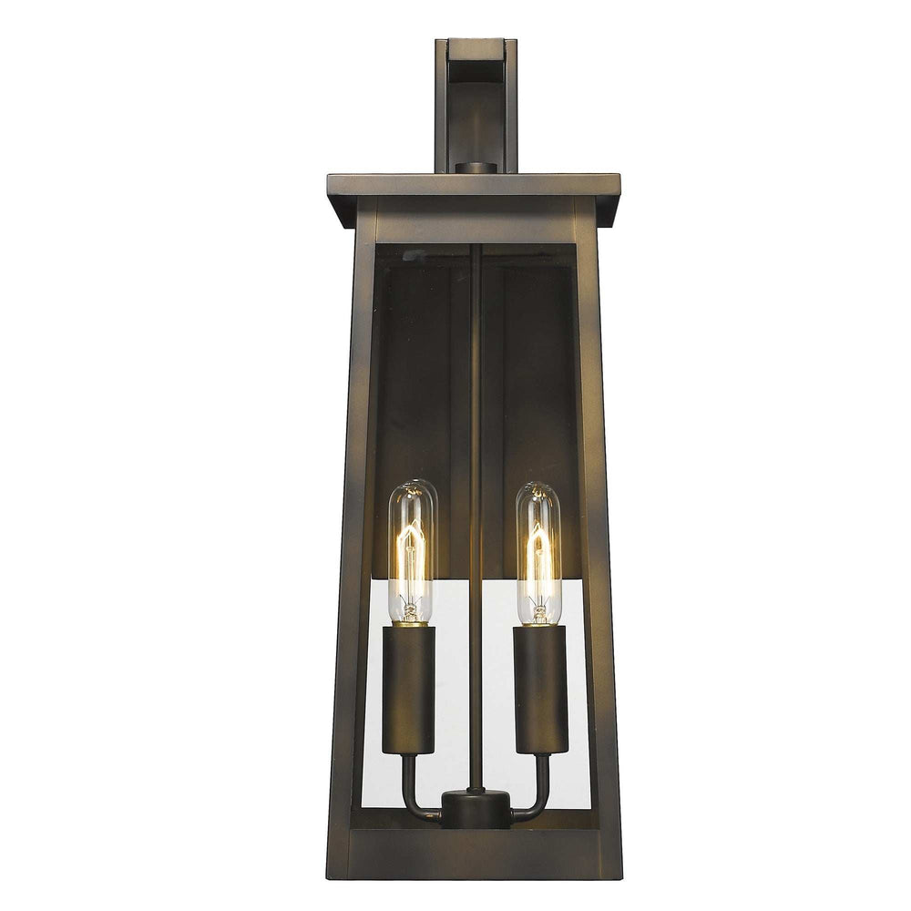 Alden 2-Light Oil-Rubbed Bronze Wall Light - Homeroots - Flyclothing LLC