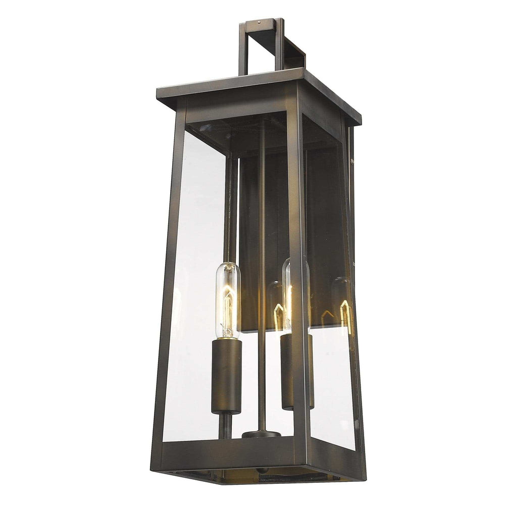 Alden 2-Light Oil-Rubbed Bronze Wall Light - Homeroots - Flyclothing LLC