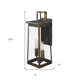 Alden 2-Light Oil-Rubbed Bronze Wall Light - Homeroots - Flyclothing LLC