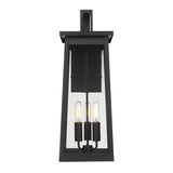 Alden 3-Light Matte Black Wall Light - Homeroots - Flyclothing LLC