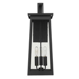 Alden 3-Light Matte Black Wall Light - Homeroots - Flyclothing LLC