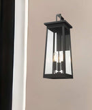 Alden 3-Light Matte Black Wall Light - Homeroots - Flyclothing LLC