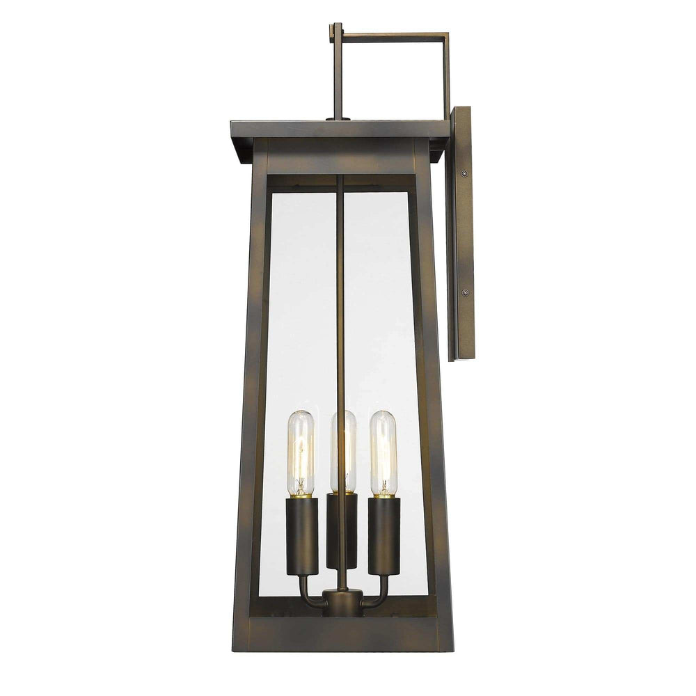 Alden 3-Light Oil-Rubbed Bronze Wall Light - Homeroots - Flyclothing LLC