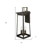 Alden 3-Light Oil-Rubbed Bronze Wall Light - Homeroots - Flyclothing LLC