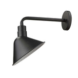 Fuller 1-Light Matte Black Wall Light - Homeroots - Flyclothing LLC