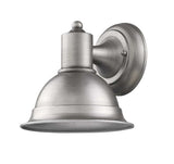 Brushed Silver Aluminum Wall Sconce - Homeroots - Flyclothing LLC