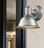 Brushed Silver Aluminum Wall Sconce - Homeroots - Flyclothing LLC