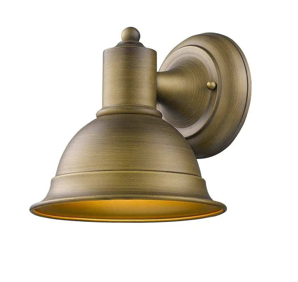 Brushed Gold Aluminum Wall Sconce - Homeroots - Flyclothing LLC