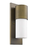 Contemporary Brushed Gold and White Wall Light - Homeroots - Flyclothing LLC