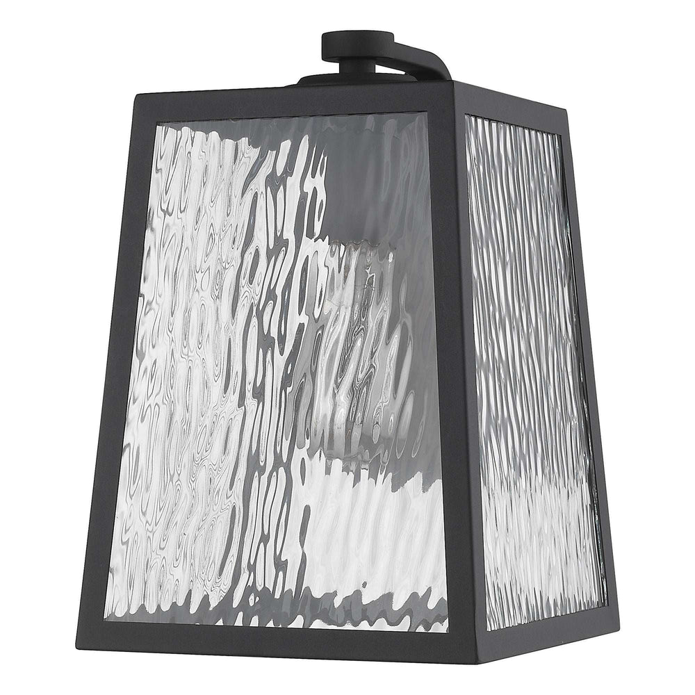 Hirche 1-Light Matte Black Wall Light - Homeroots - Flyclothing LLC