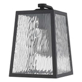 Hirche 1-Light Matte Black Wall Light - Homeroots - Flyclothing LLC