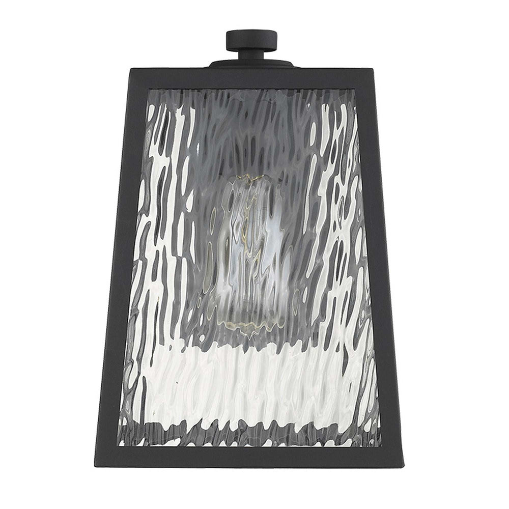 Hirche 1-Light Matte Black Wall Light - Homeroots - Flyclothing LLC