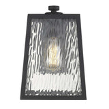 Hirche 1-Light Matte Black Wall Light - Homeroots - Flyclothing LLC