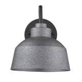 Barnes 1-Light Gray Wall Light - Homeroots - Flyclothing LLC