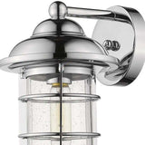 Silver Teardrop Shape Wall Sconce - Homeroots - Flyclothing LLC