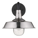 Silver Shallow Plate Shape Wall Light - Homeroots - Flyclothing LLC