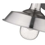 Silver Shallow Plate Shape Wall Light - Homeroots - Flyclothing LLC