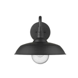 Burry 1-Light Matte Black Wall Light - Homeroots - Flyclothing LLC