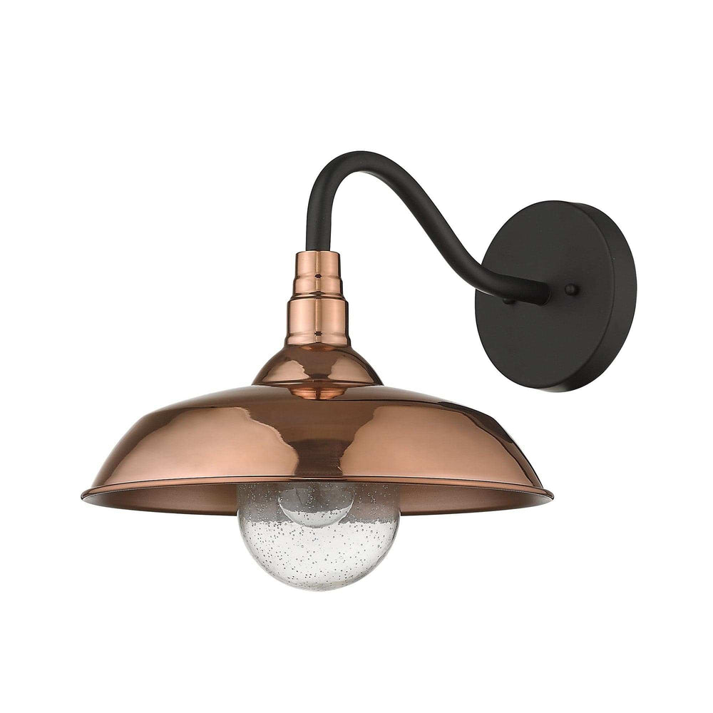 Burry 1-Light Copper Wall Light - Homeroots - Flyclothing LLC