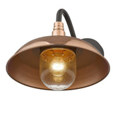 Burry 1-Light Copper Wall Light - Homeroots - Flyclothing LLC