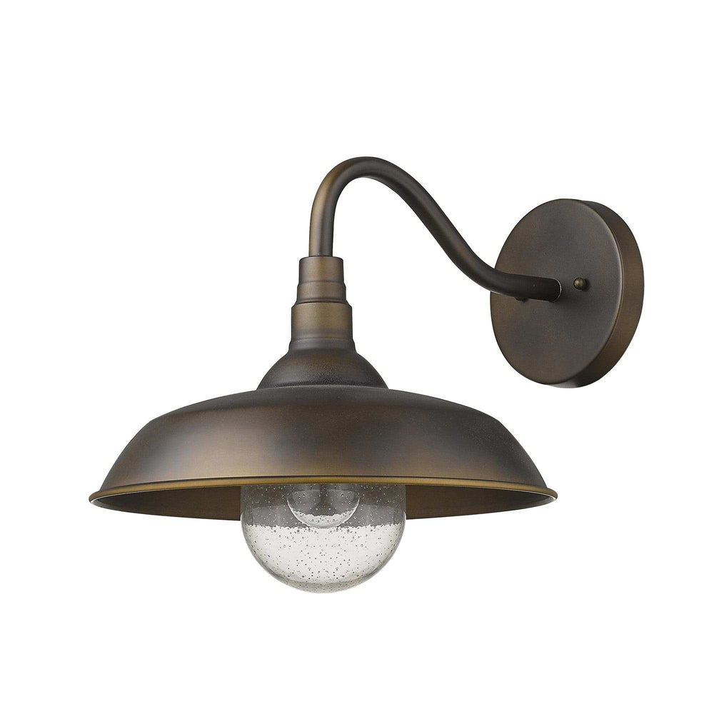 Burry 1-Light Oil-Rubbed Bronze Wall Light - Homeroots - Flyclothing LLC