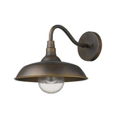 Burry 1-Light Oil-Rubbed Bronze Wall Light - Homeroots - Flyclothing LLC