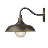 Burry 1-Light Oil-Rubbed Bronze Wall Light - Homeroots - Flyclothing LLC