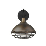 Afton 1-Light Oil-Rubbed Bronze Wall Light - Homeroots - Flyclothing LLC