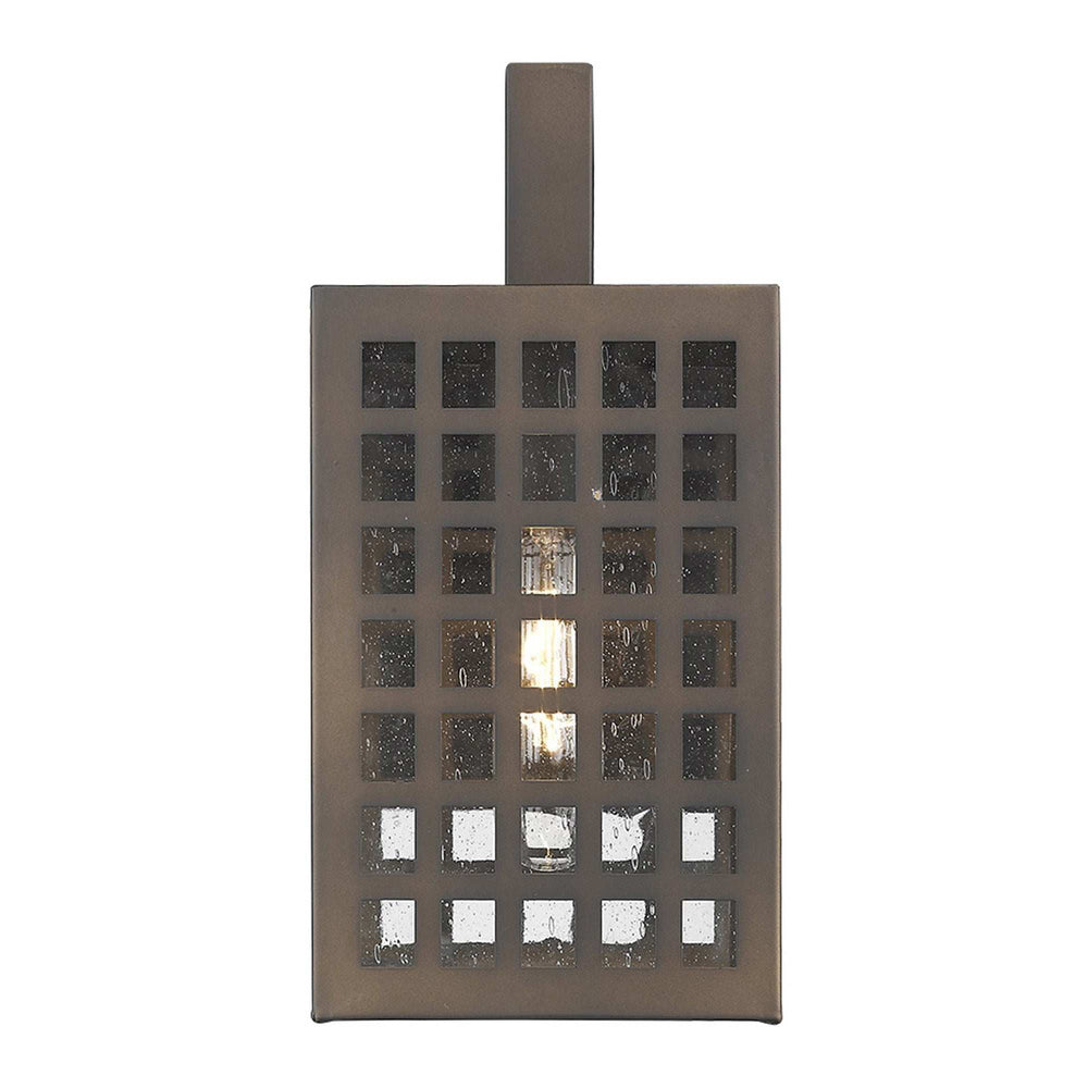 Letzel 1-Light Oil-Rubbed Bronze Wall Light - Homeroots - Flyclothing LLC