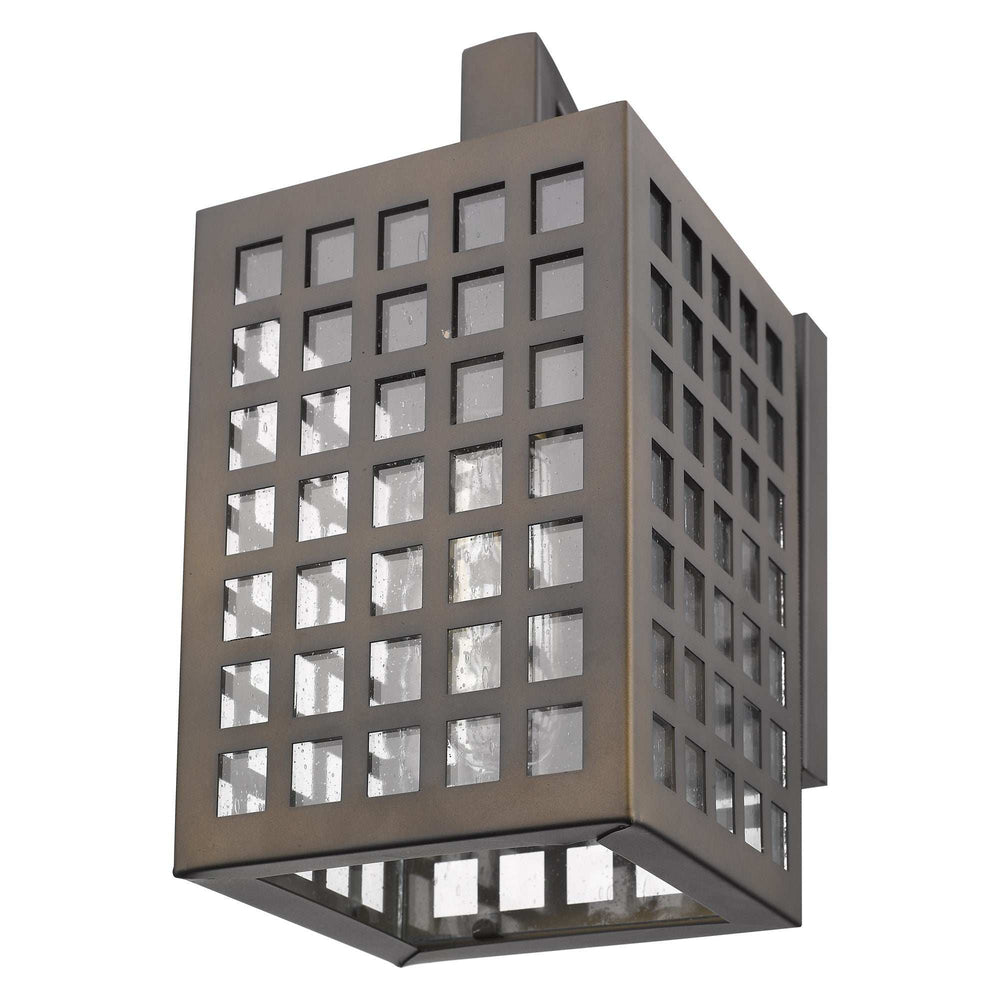 Letzel 1-Light Oil-Rubbed Bronze Wall Light - Homeroots - Flyclothing LLC