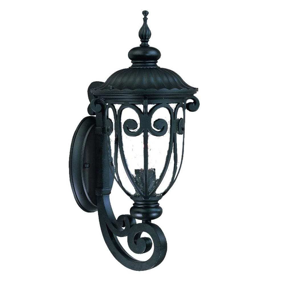Traditional Matte Black Wall Sconce - Homeroots - Flyclothing LLC