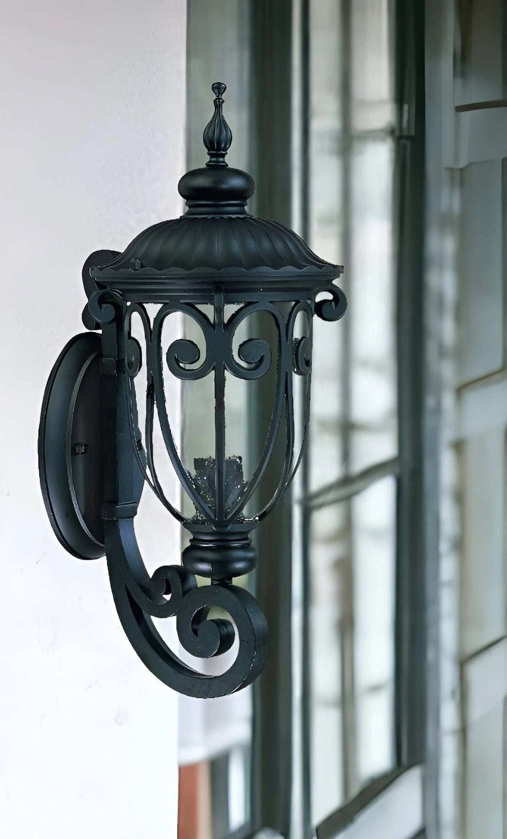 Traditional Matte Black Wall Sconce - Homeroots - Flyclothing LLC