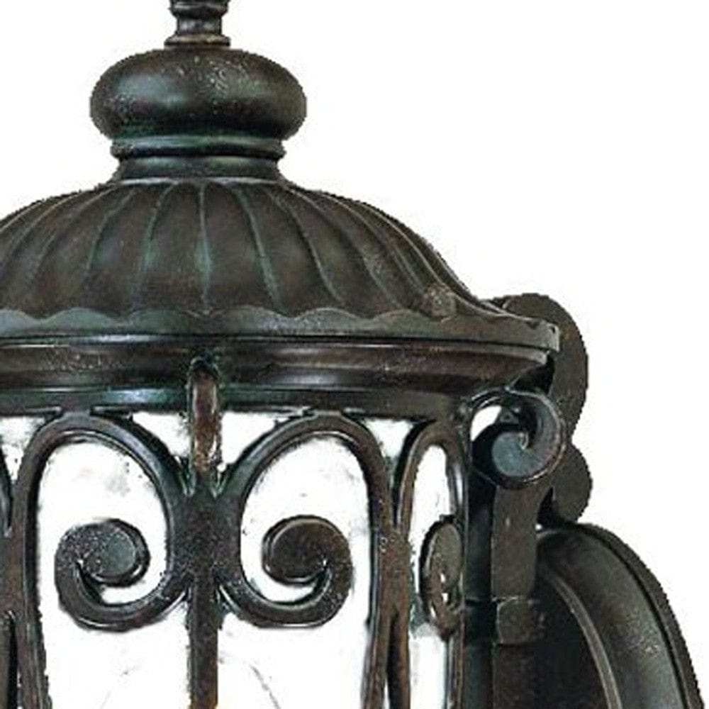 Traditional Dark Brown Wall Sconce - Homeroots - Flyclothing LLC