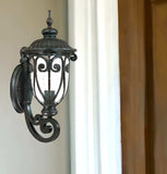 Traditional Dark Brown Wall Sconce - Homeroots - Flyclothing LLC