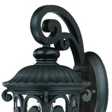 Matte Black Hanging Goblet Wall Light - Homeroots - Flyclothing LLC