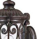 Naples 1-Light Marbelized Mahogany Wall Light - Homeroots - Flyclothing LLC