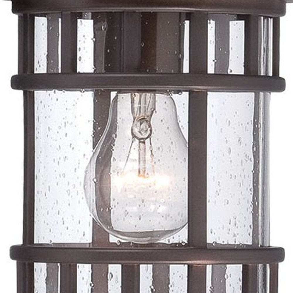 Antique Bronze Canister Wall Light - Homeroots - Flyclothing LLC